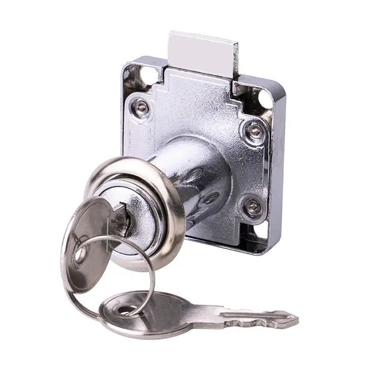Safe Office Desk Furniture Cabinet Zinc Alloy Drawer Lock with company key (2).jpg